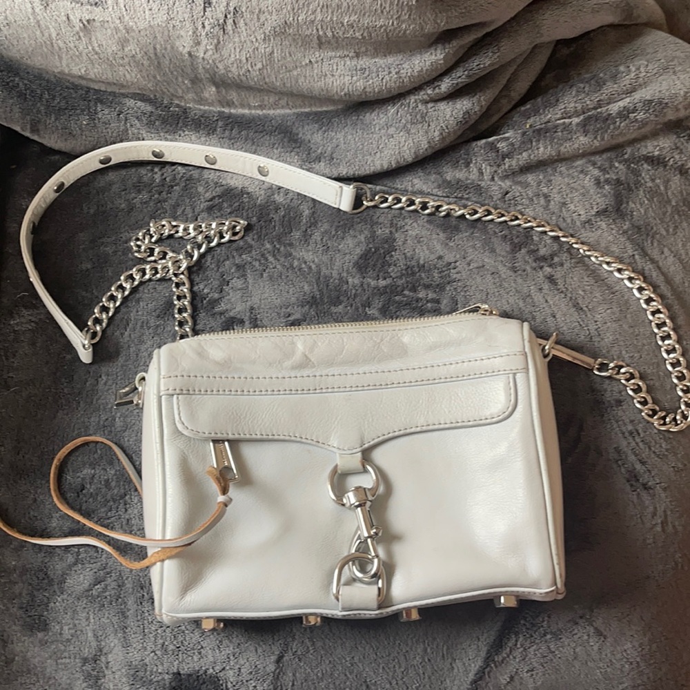 rebecca minkoff pale blue cross body